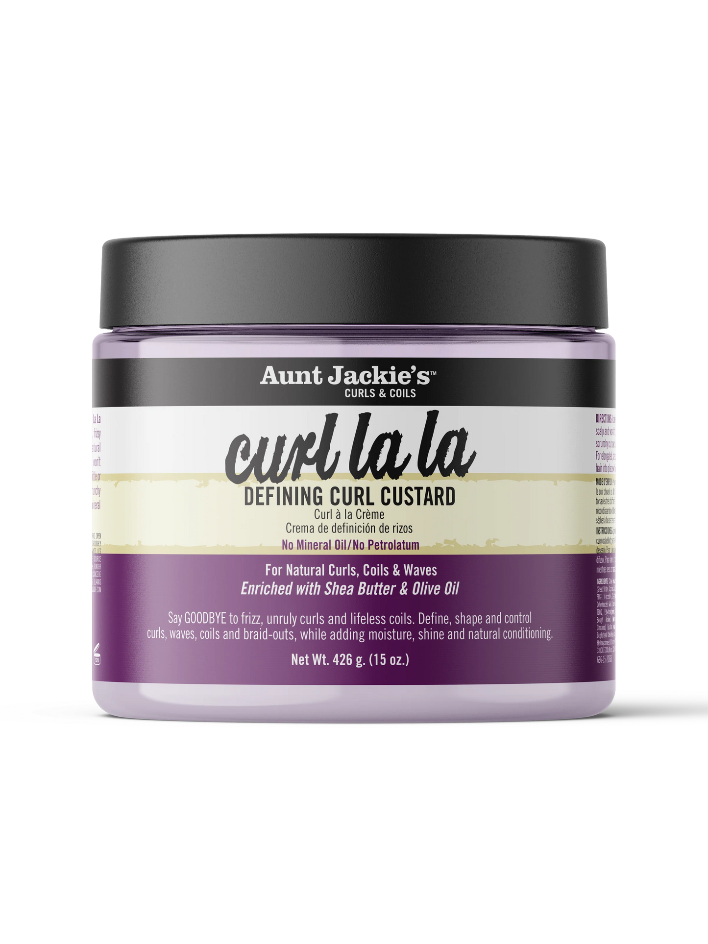 Aunt Jackie's Curl La La Defining Curl Custard 15 oz