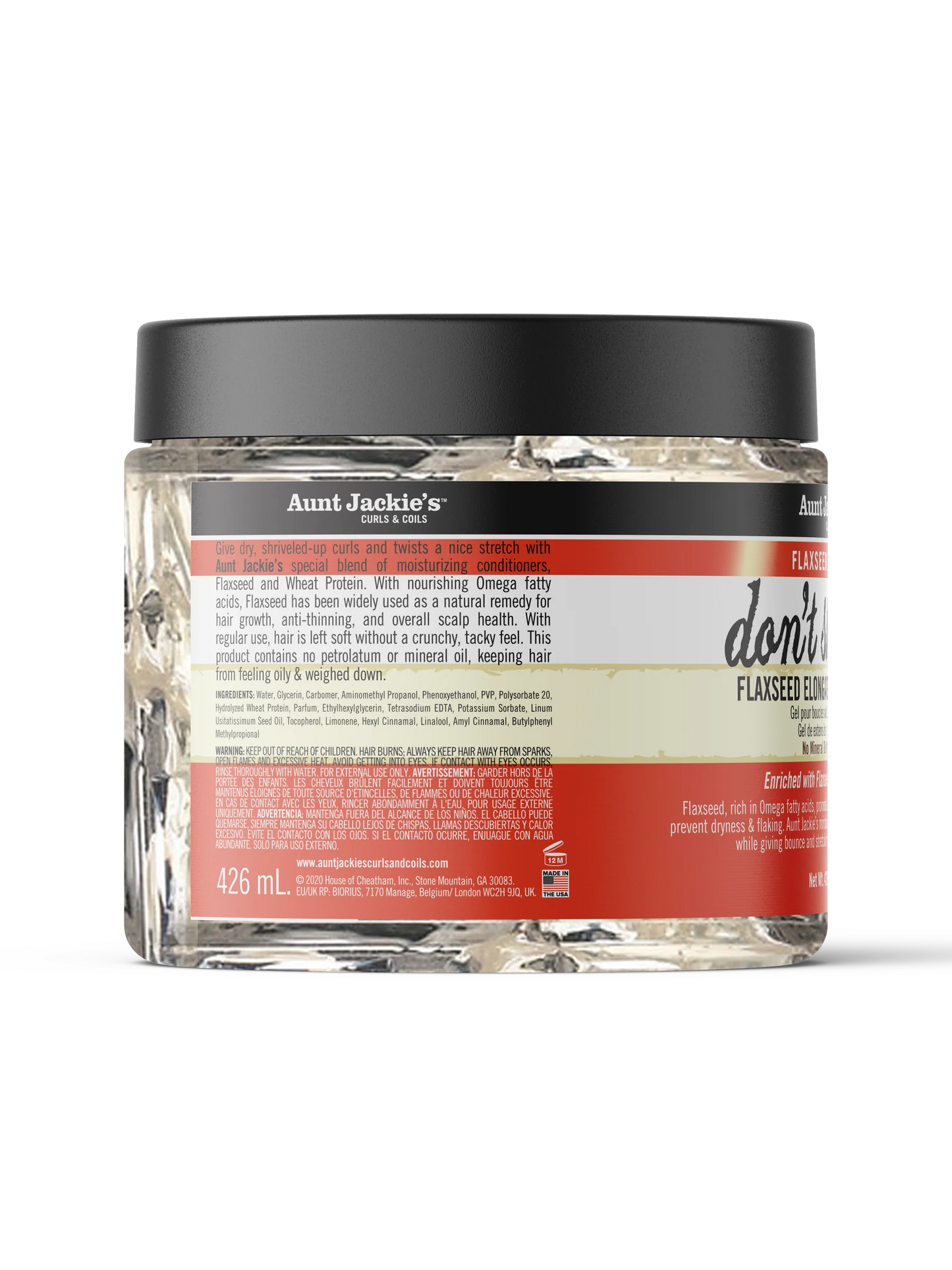 Aunt Jackie's Don't Shrink Curling Gel 15 oz