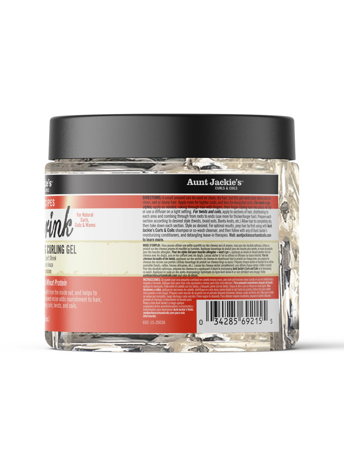 Aunt Jackie's Don't Shrink Curling Gel 15 oz