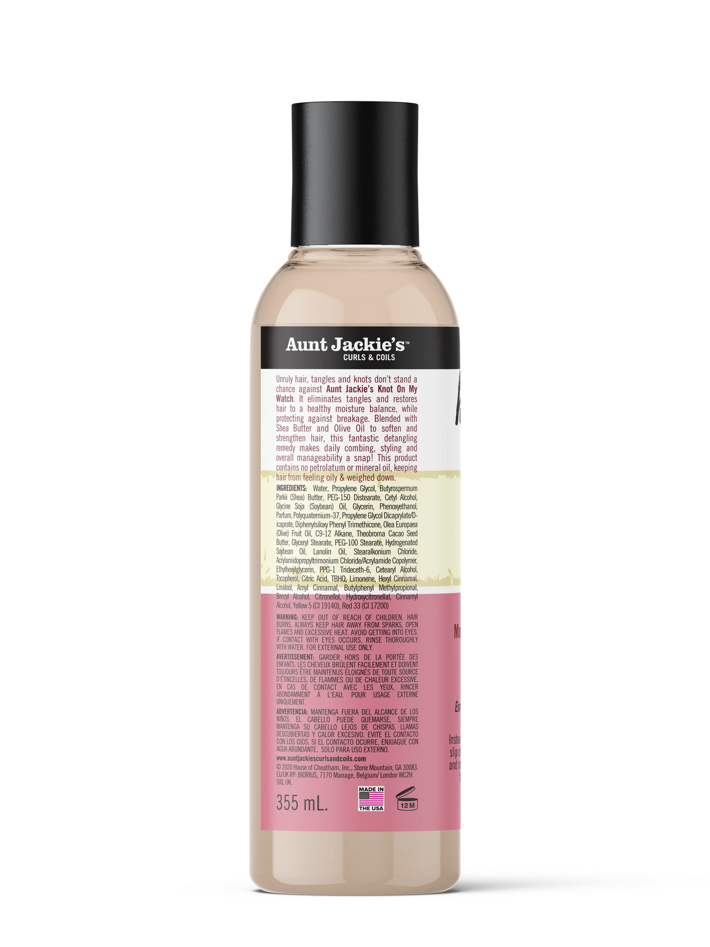 Aunt Jackie's Know On My Watch Detangling Therapy 12 oz