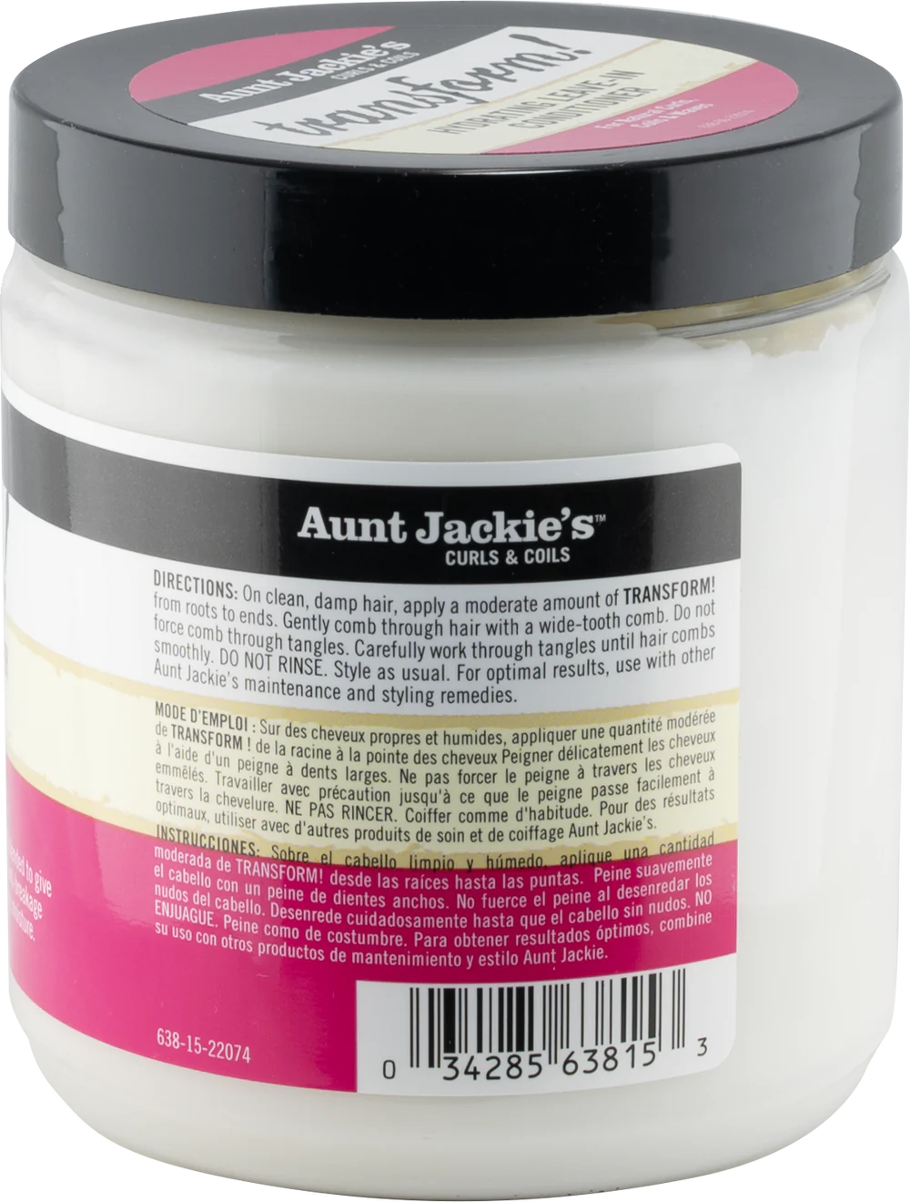 Aunt Jackie's Transform Hydrating Leave-in Conditioner 15 oz
