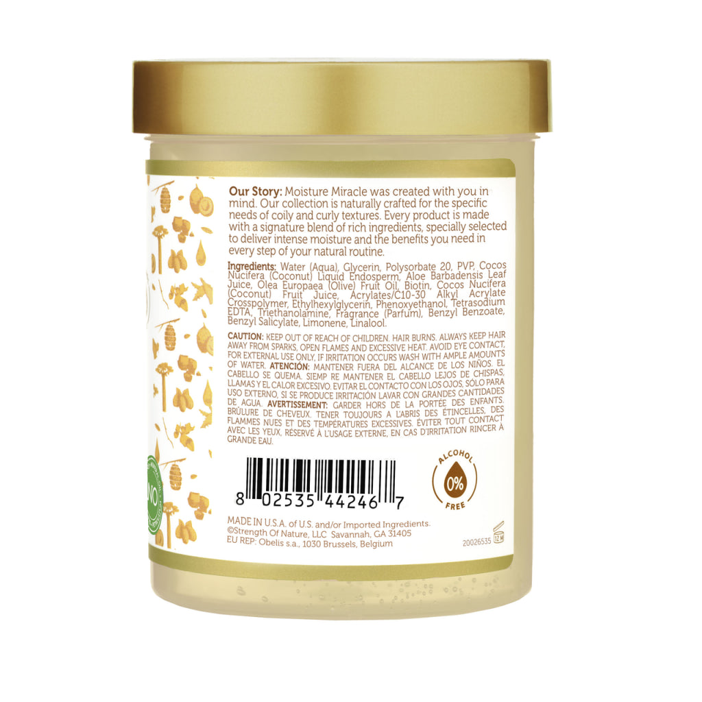 African Pride Moist Miracle Curl Defining Gel 18 oz
