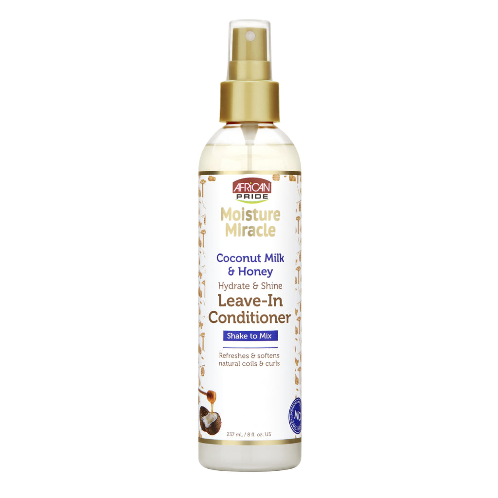 African Pride Moisture Miracle Leave-in Conditioner Spray 8 oz