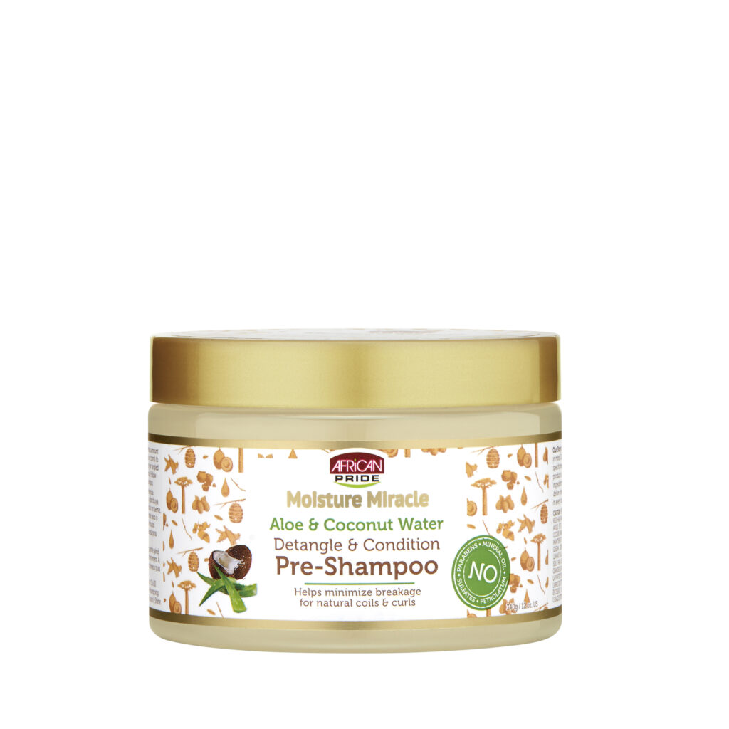 African Pride Moisture Miracle Pre Shampoo 12 oz