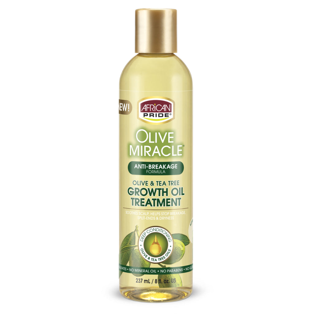 African Pride Olive Miracle Growth Oil Treatment 8 oz