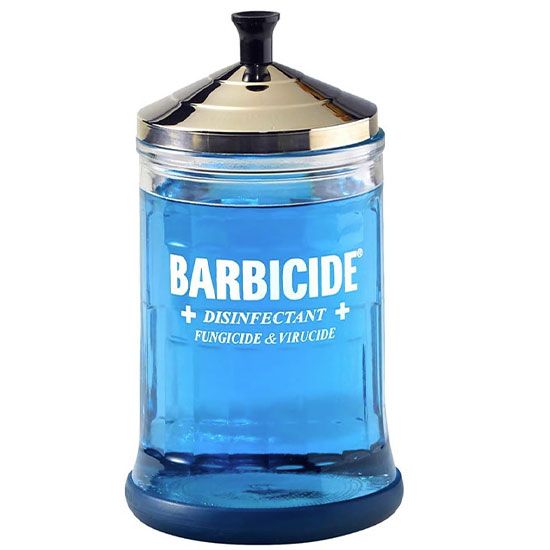 King Barbicide Disinfectant Jar Midsize