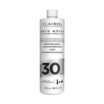 Clairol Professional Pure White 30 volume Developer 16 oz