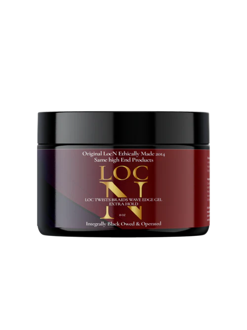 Loc N Twists Braids Wave Edge Gel Extra Hold 8 oz
