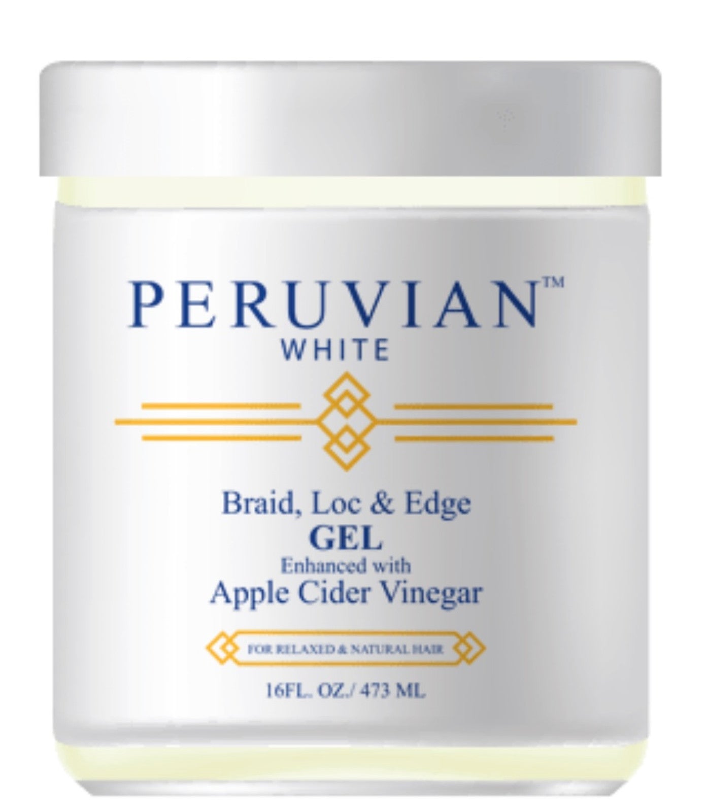 Peruvian Braids Loc & Edge Gel with Apple Cider Vinegar 16 oz
