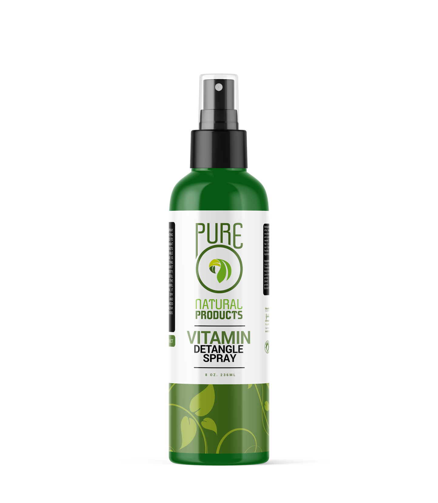Pure O Vitamin Detangle spray 8 oz