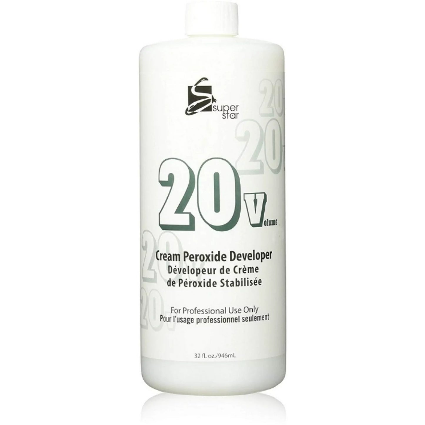 Super Star 20 Volume Cream Peroxide Developer 32 oz