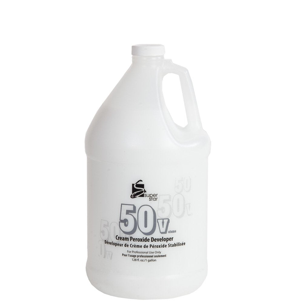 Super Star 50 Volume Cream Peroxide Developer 1 GAL
