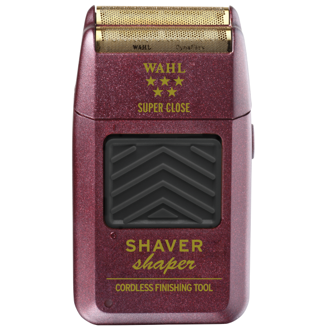 WAHL 5 Star Cord/Cordless Shaver/Shaper - Red