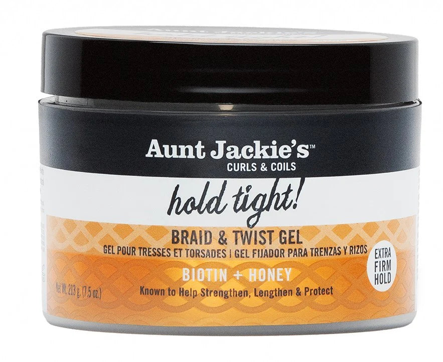 Aunt Jackie's Hold Tight Braid & Twist Gel Extra Firm Hold 7.5 oz