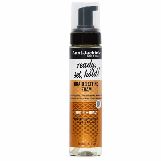 Aunt Jackie's Ready Set Hold Braid Setting Foam 8.5