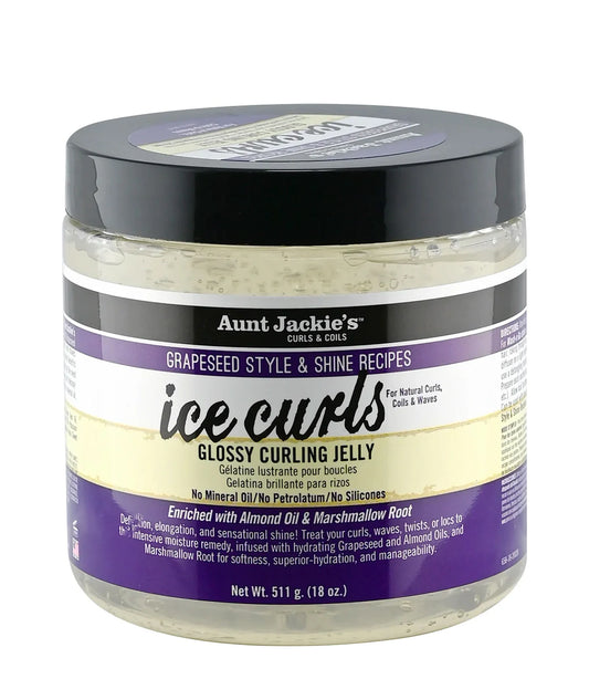 Aunt Jackie's Grapeseed Ice Curls Curling Jelly 15 oz