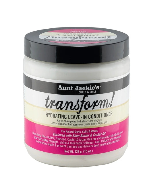 Aunt Jackie's Transform Hydrating Leave-in Conditioner 15 oz