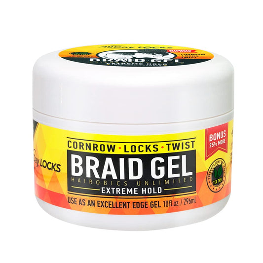 AllDay Locks Braid Gel 10 oz