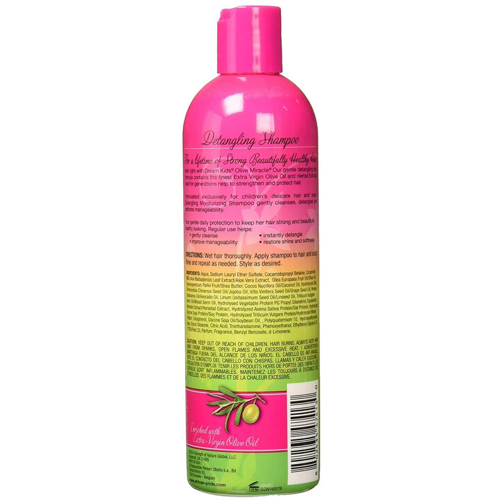 African Pride Dream Kids Detangling Moisturizing Shampoo 12 oz