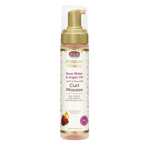 African Pride Moist Miracle Curl Mousse 8.5 oz