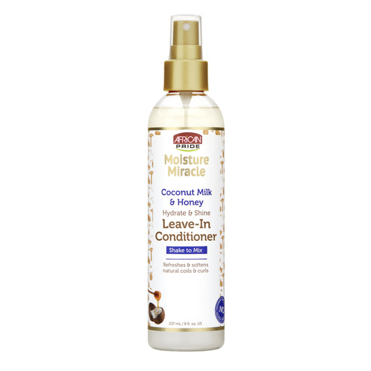 African Pride Moisture Miracle Leave-in Conditioner Spray 8 oz