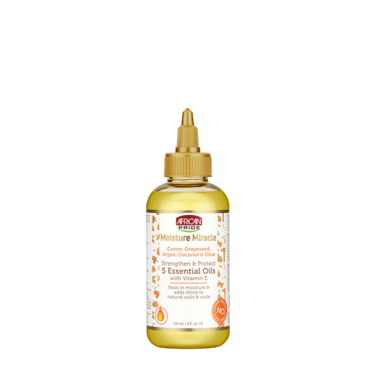 African Pride Moisture Miracle 5 Essential Oils 4 oz