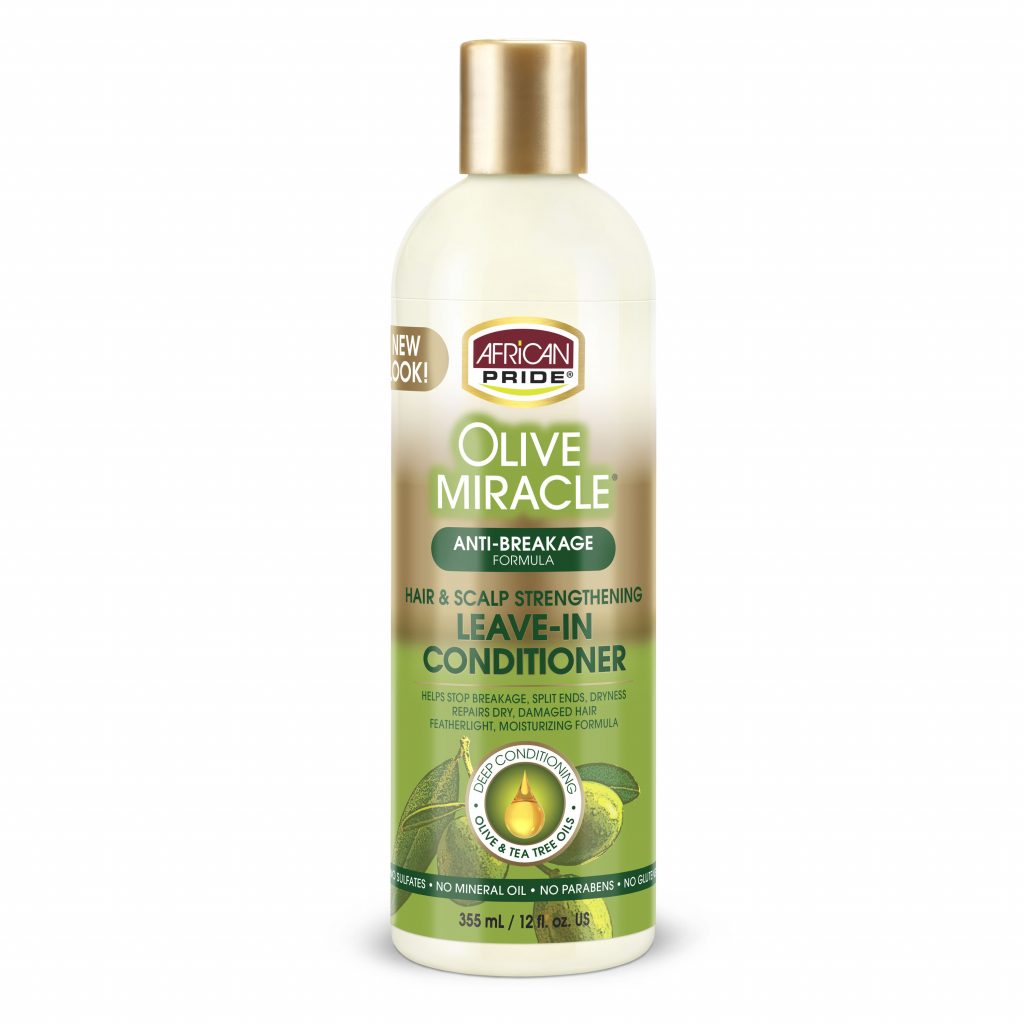 African Pride Olive Miracle Leave-in Conditioner 12 oz