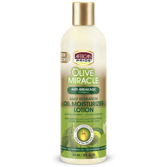 African Pride Olive Miracle Oil Moisturizing Lotion 12 oz