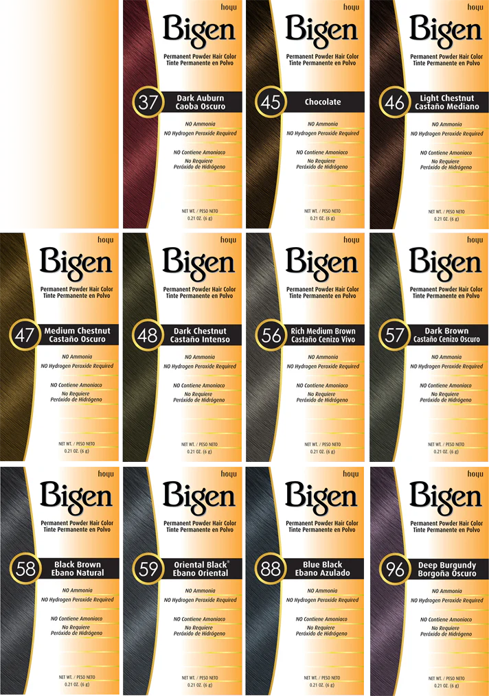 Bigen Permanent Powder Hair Color