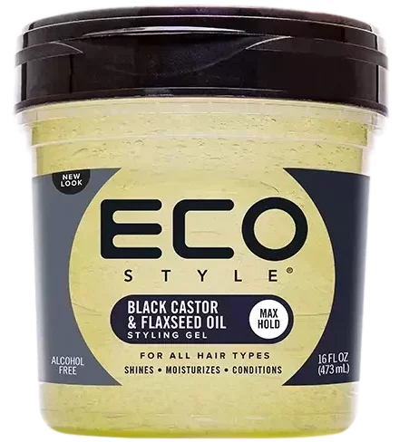Eco Style Styling Gel Black Castor Oil 16 oz