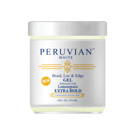 Peruvian Braids Loc & Edge Gel with Lemongrass 16 oz