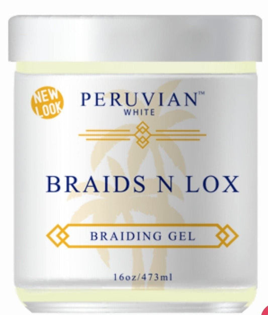 Peruvian Braids N Lox Braiding Gel 16 oz