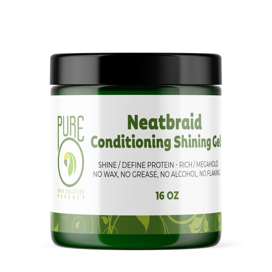 Pure O Neatbraid Conditioning Shining Gel 16 oz