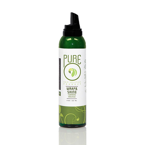 Pure O Wrap & Shine Foaming Mousse 7 oz