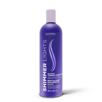 Clairol Shimmer Lights Blonde Toning Conditioner 16 oz