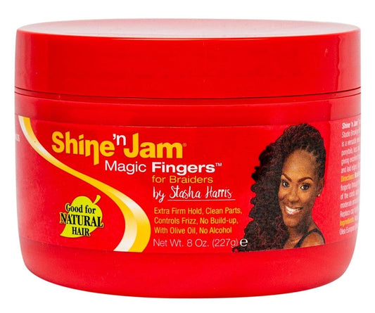 Shine N Jam Magic Fingers Braiding Gel 8 oz