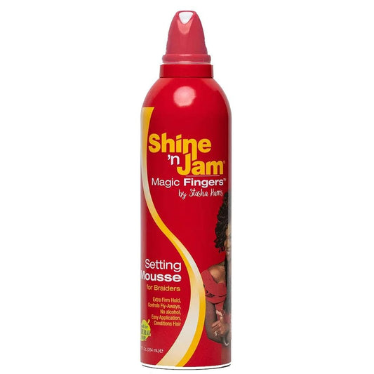 Shine N Jam Magic Fingers Braid Setting Mousse 12 oz