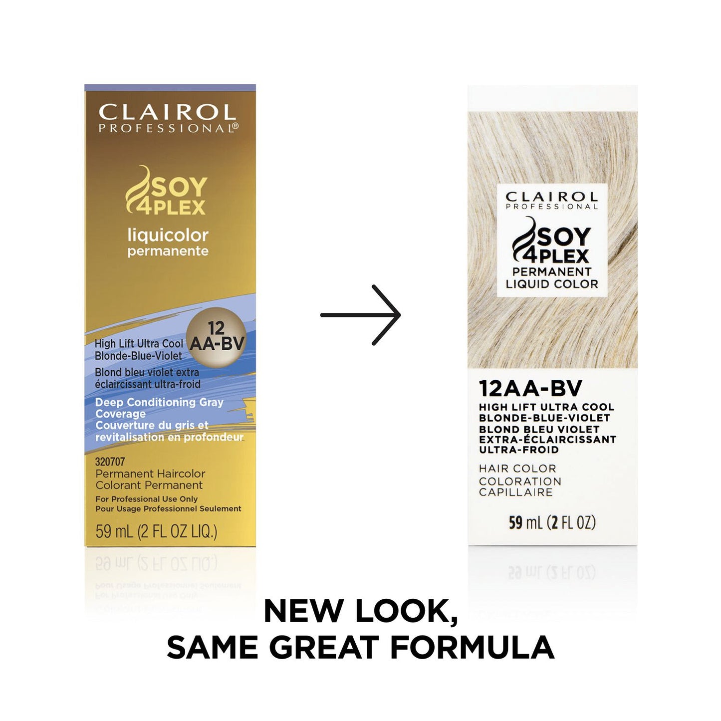 Clairol Professional Soy4Plex Permanent Liquid Hair Color