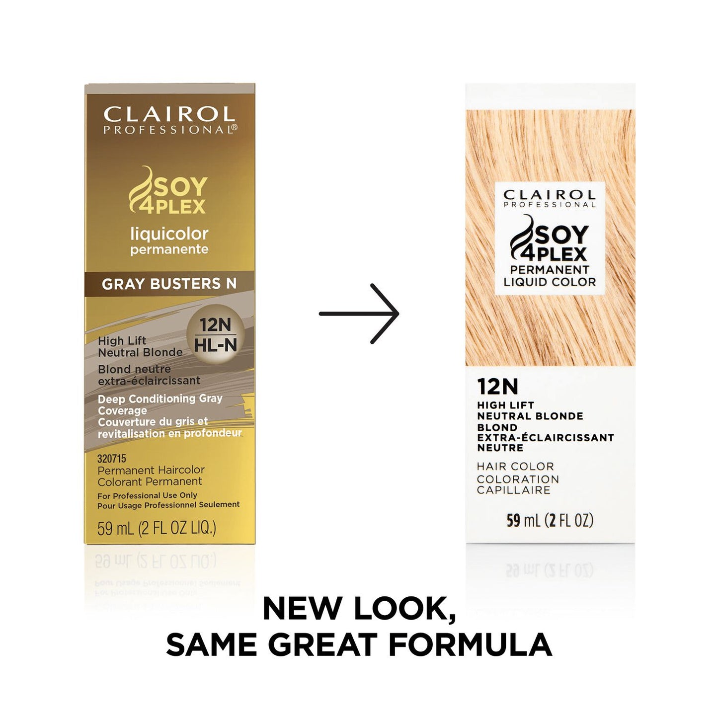 Clairol Professional Soy4Plex Permanent Liquid Hair Color