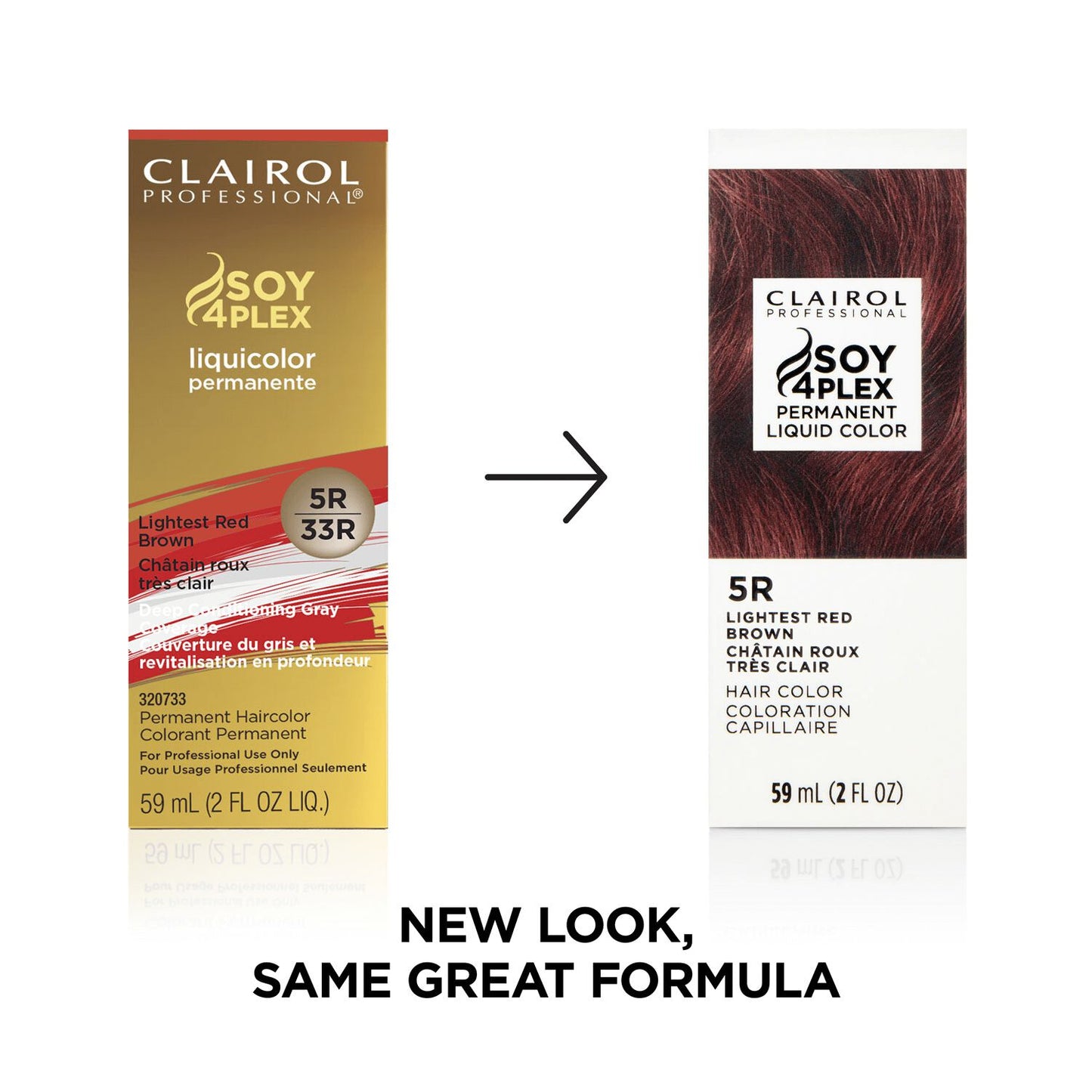 Clairol Professional Soy4Plex Permanent Liquid Hair Color