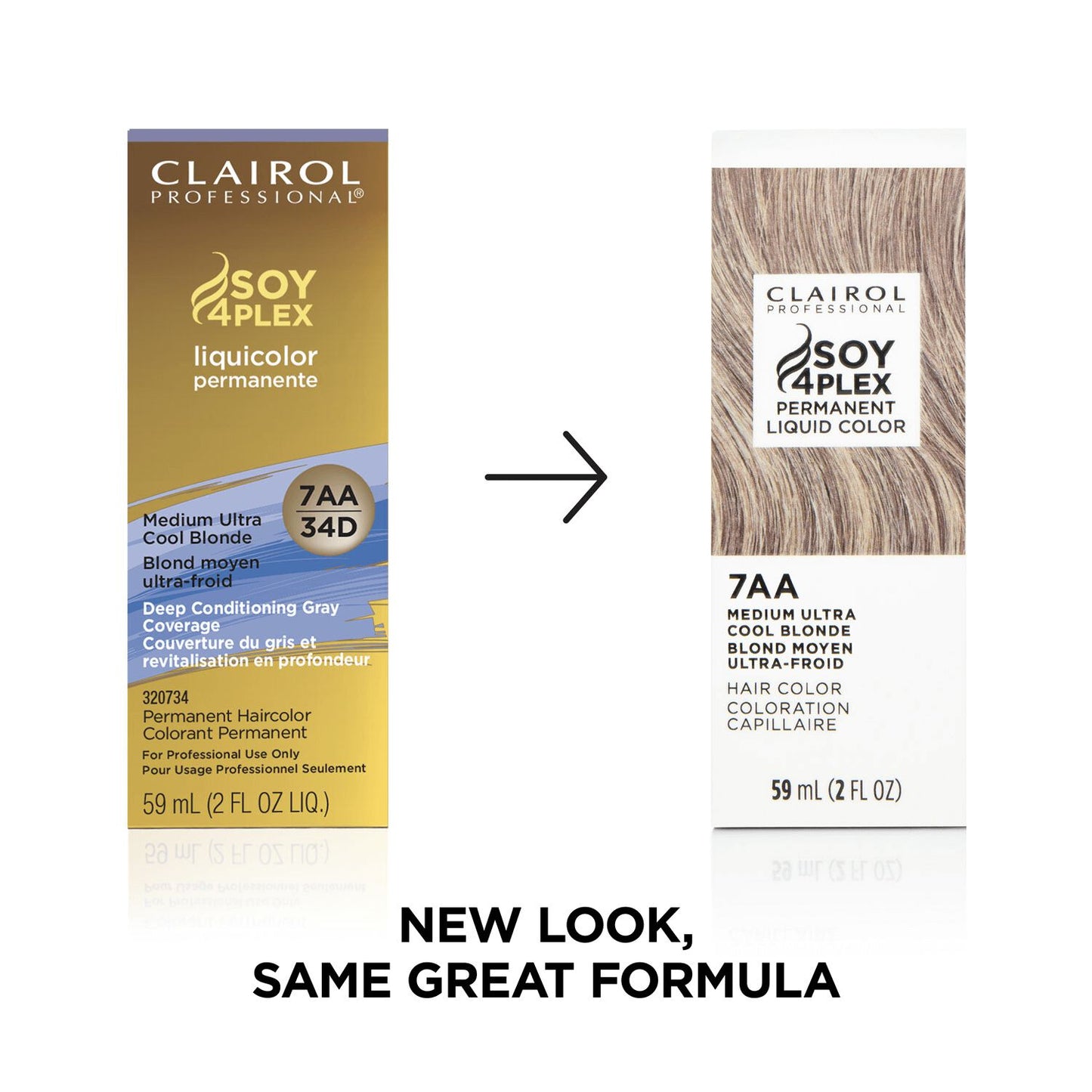 Clairol Professional Soy4Plex Permanent Liquid Hair Color