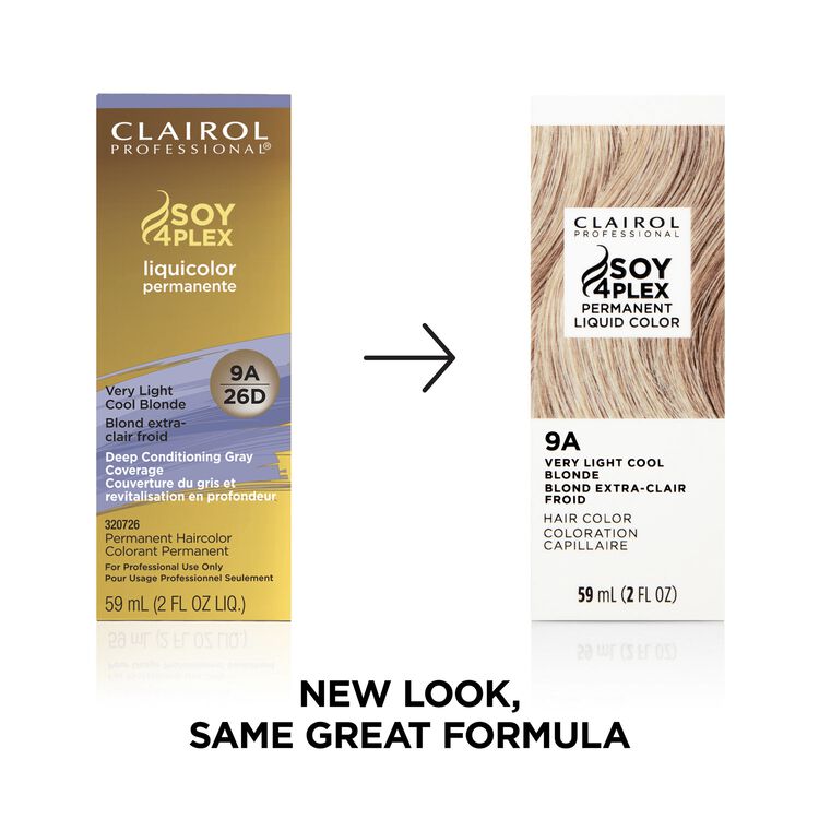 Clairol Professional Soy4Plex Permanent Liquid Hair Color