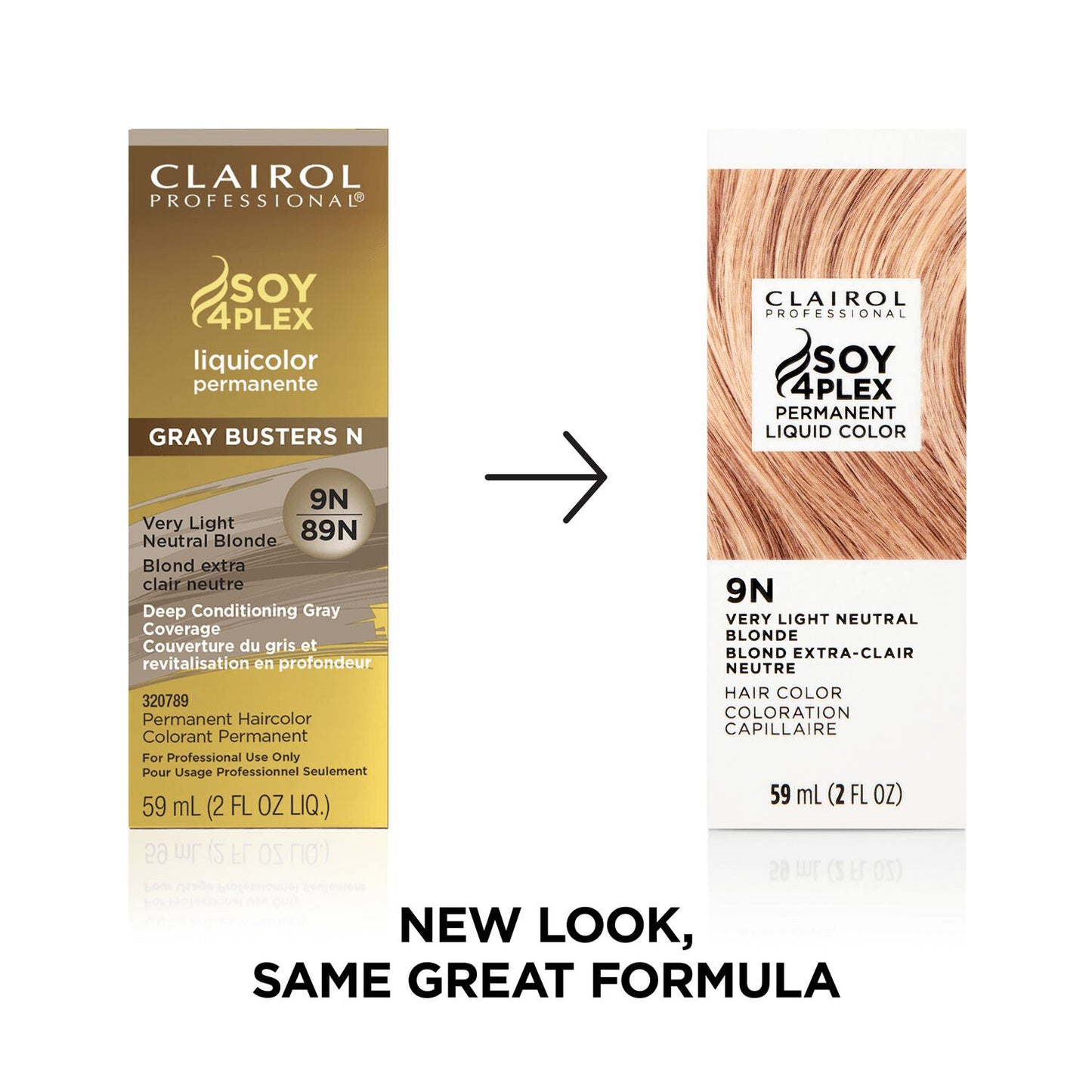 Clairol Professional Soy4Plex Permanent Liquid Hair Color