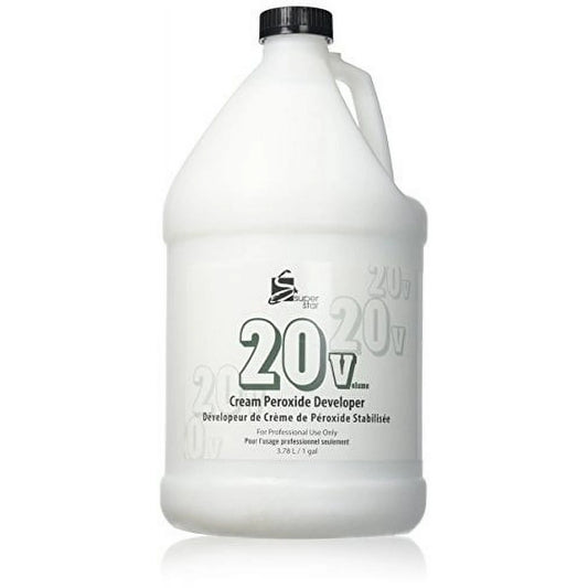 Super Star 20 Volume Cream Peroxide Developer 1 GAL
