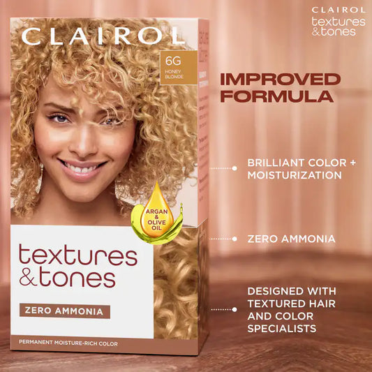 Clairol Textures & Tones Permanent Hair Color