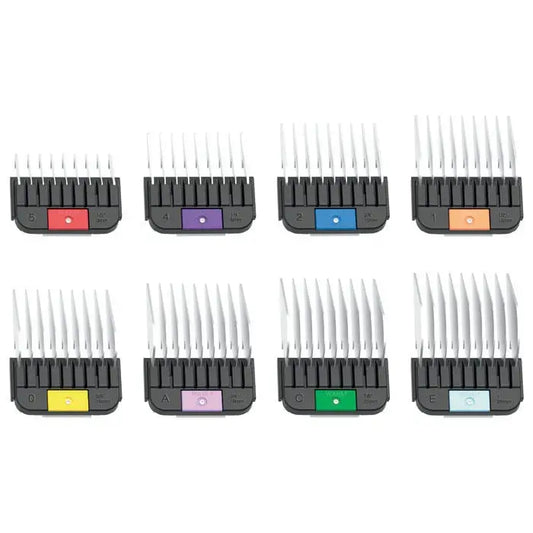 WAHL Stainless Steel Attachment Comb Set for Detachable Blades